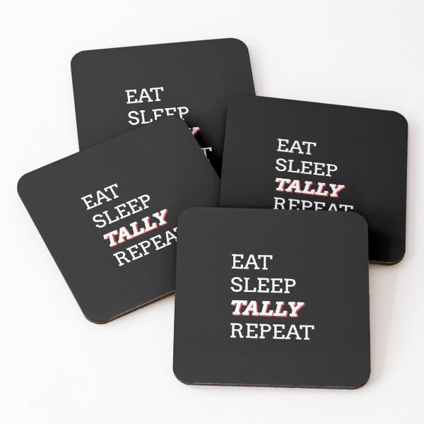 Item preview, Eat Sleep Tally Repeat designed and sold by lettersbysid.