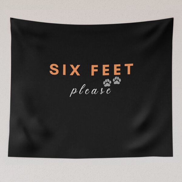 Item preview, Six feet please designed and sold by i-longmanshop.