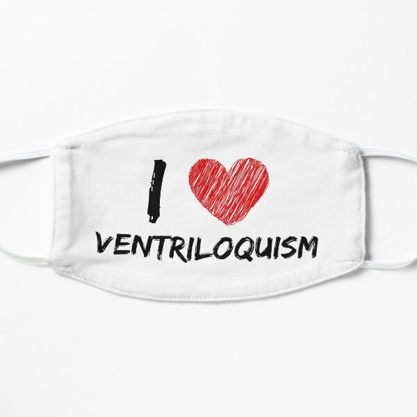 I Love Ventriloquism Mask