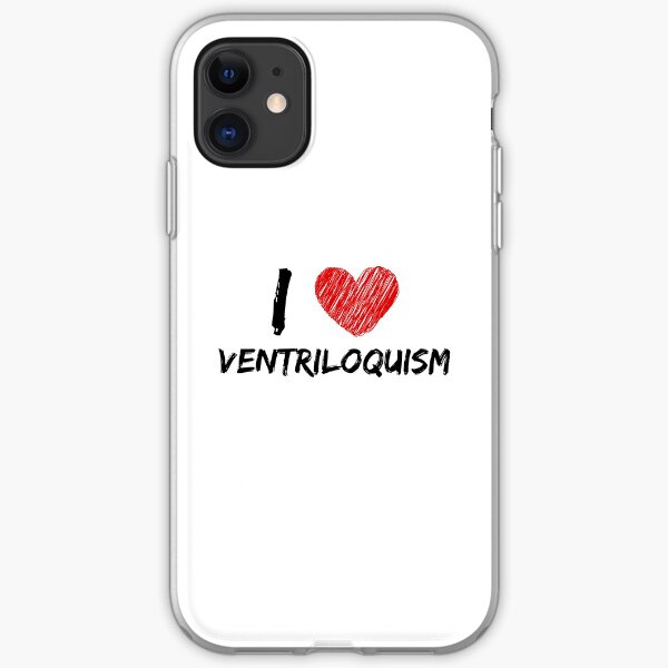 I Love Ventriloquism iPhone Soft Case