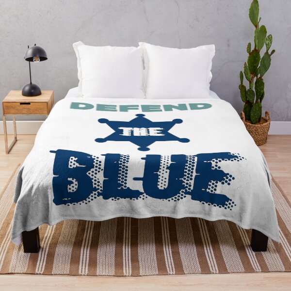 Item preview, Defend The Blue - Cool Text Effects And Badge designed and sold by leo121687.