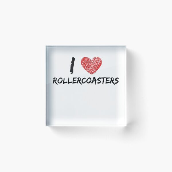 Item preview, I Love Rollercoasters designed and sold by Design-Co.