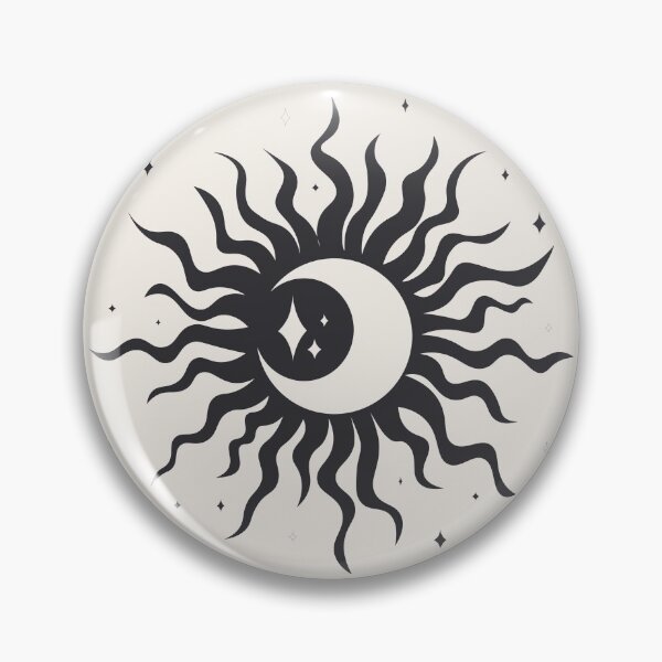 Item preview, Sun, Moon and Stars (Light, Black and White) designed and sold by illhustration.