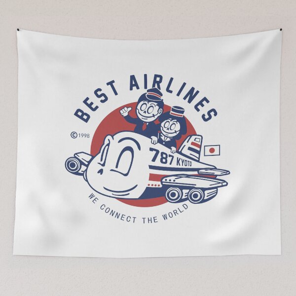 Item preview, Plane, pilot, airline, funny gift idea, Japan, Kyoto designed and sold by ThommyBLN.