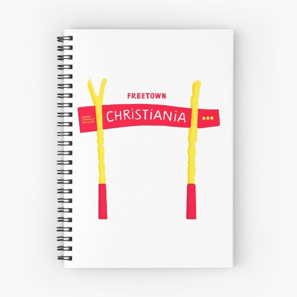 Item preview, FLAG of FREETOWN CHRISTIANIA DENMARK COPENHAGEN TOWN GATES designed and sold by You Gift.