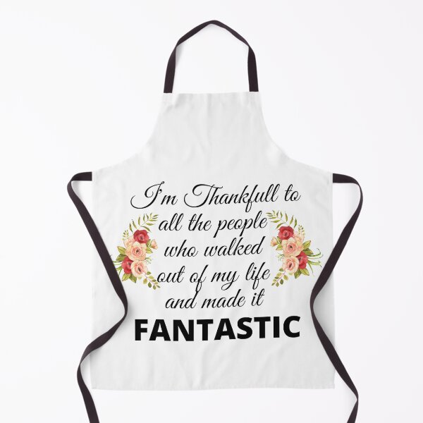 Item preview, Funny Grateful to life quote: I'm Thankfull to all the people  who walked  out of my life  and made it Fantastic designed and sold by AmazingEcraft.