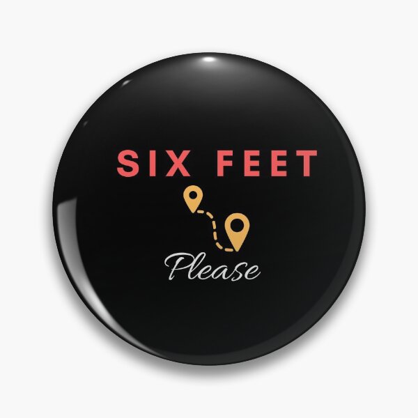 Item preview, Six feet please designed and sold by i-longmanshop.