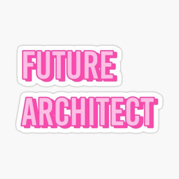Item preview,  future architect - pink designed and sold by elizastreet.