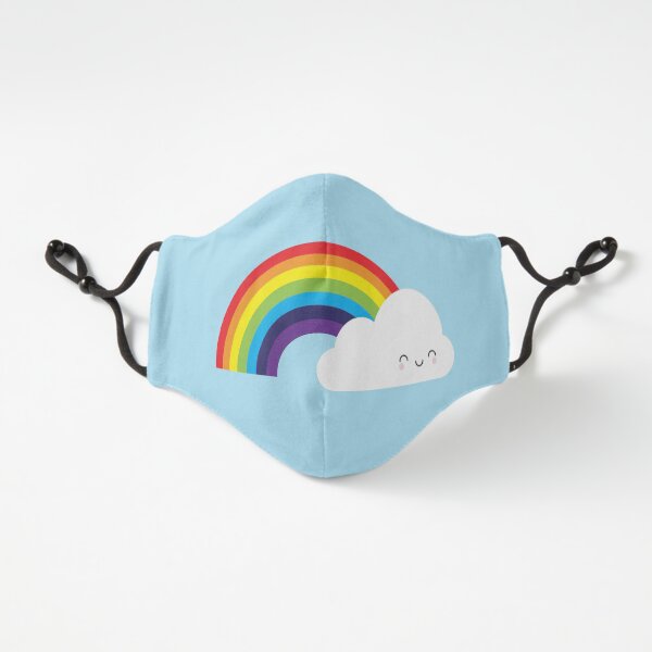 Kawaii Rainbow Fitted 3-Layer
