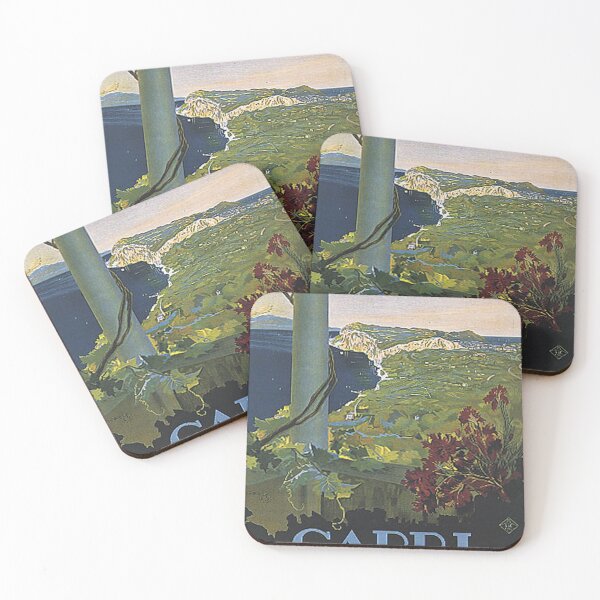 Item preview, Vintage Travel Poster: Capri, Italy designed and sold by Vintage Vibes.
