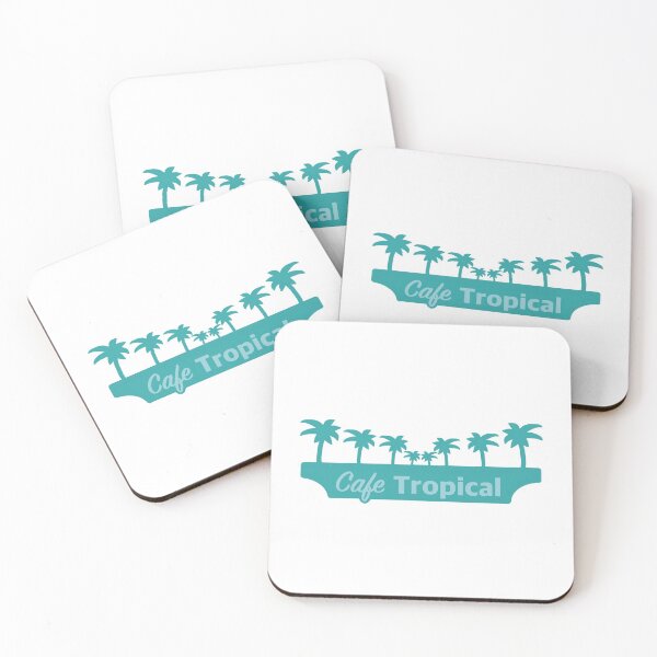 Item preview, Cafe Tropical Schitts Creek w/outline designed and sold by Leo R..