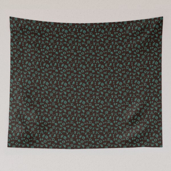 Item preview, Turquoise Cattle Brands designed and sold by Arts and Herbs.