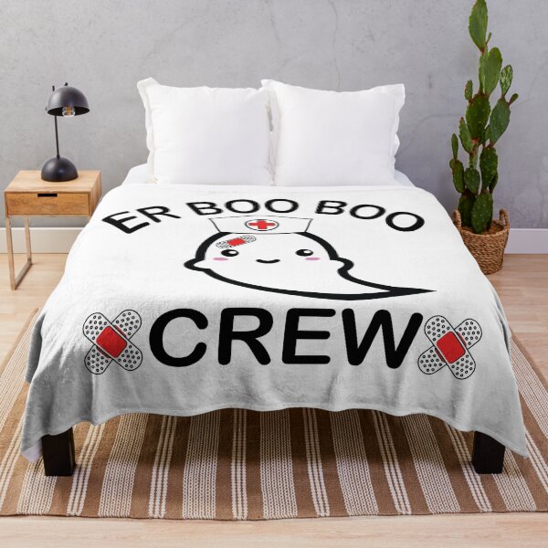 Artikelvorschau, Krankenschwester Ghost ER Boo Boo Crew entworfen und verkauft von MousaObaid.