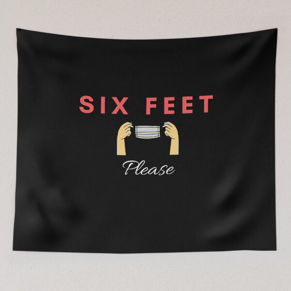 Item preview, Six feet please designed and sold by i-longmanshop.