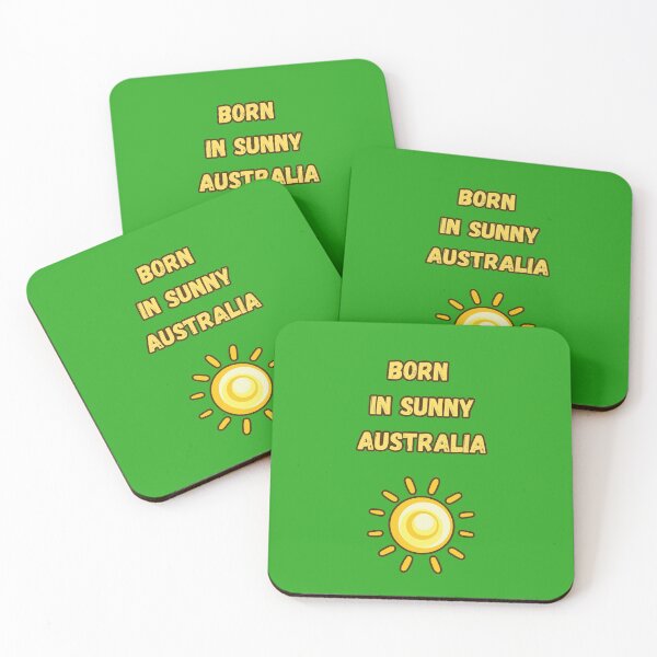 Item preview, Born in Sunny Australia designed and sold by Kipcio.