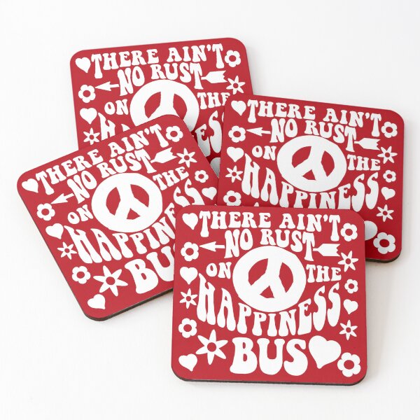 Item preview, There Aint No Rust On The Happiness Bus designed and sold by CoolYule.