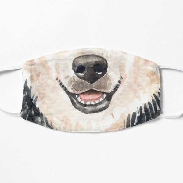 Alaskan Malamute Face Mask