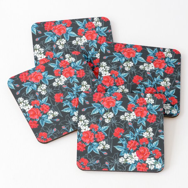 Item preview, Red Roses Pattern designed and sold by Unique-Tees.