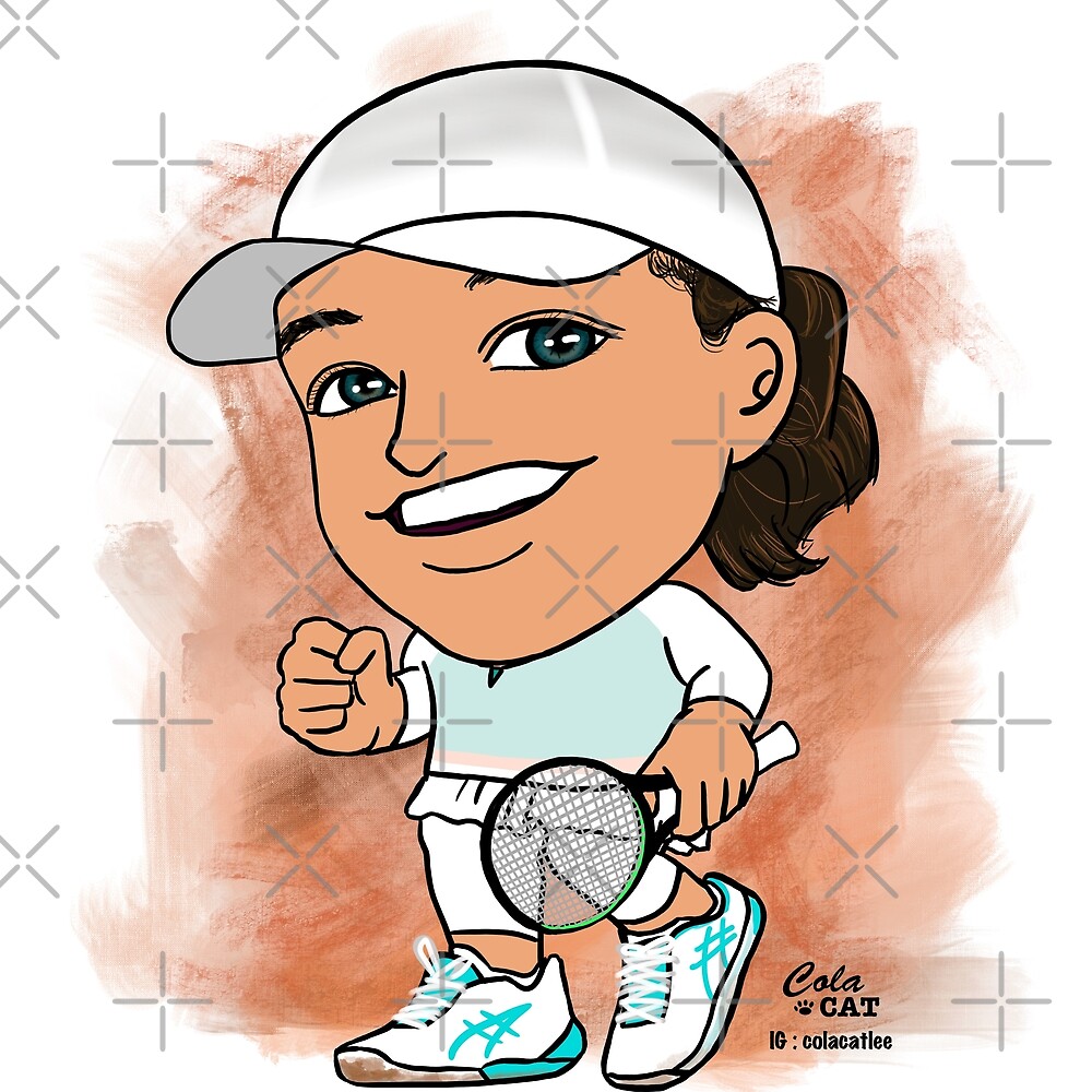 "Iga Swiatek" by Colacatlee | Redbubble