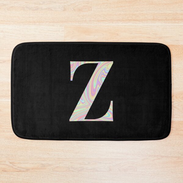 Item preview, Letter Z Holographic Liquid Marble Effect Rainbow Alphabet designed and sold by Sour Soul.