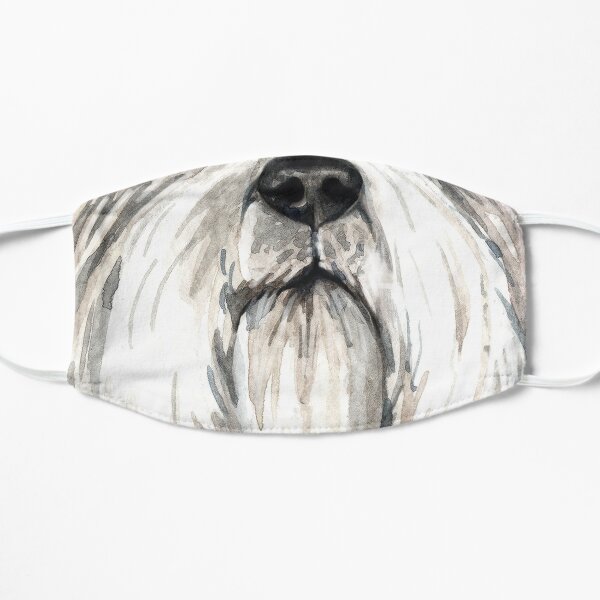 Shih Tzu Face Flat Mask