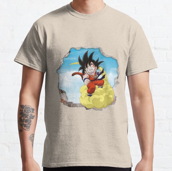 Kid Goku T Shirts Redbubble - captin ginyu and goku in fighting pose roblox goku meme