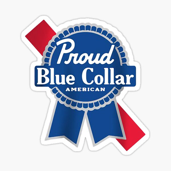 Blue Collar Stickers Redbubble
