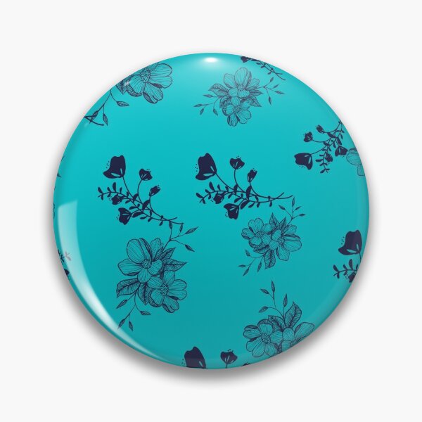 Item preview, blue flower designed and sold by DARKPRINT.