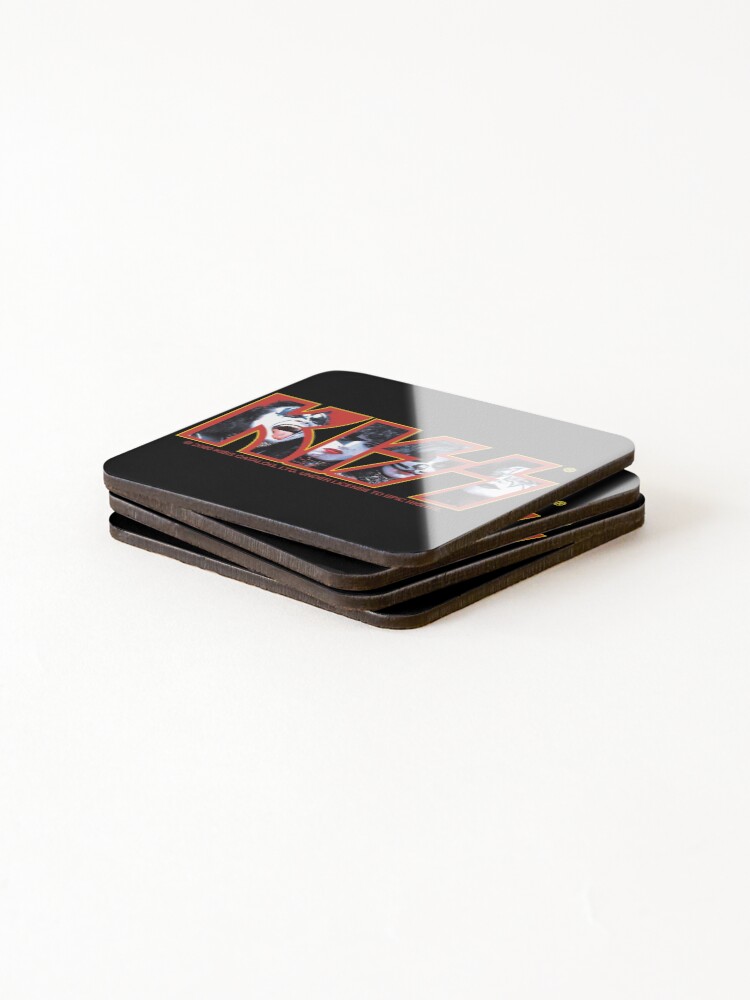 Alternate view of KISS Vintage Band Design Coasters (Set of 4)