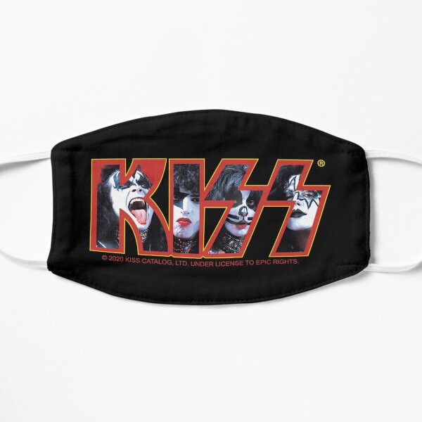 KISS Vintage Band Design Mask