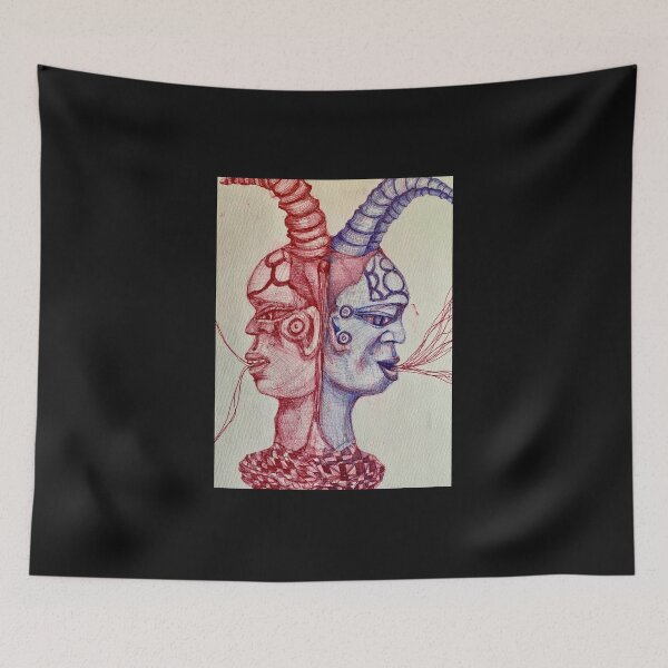 Item preview, Masked Faces designed and sold by Wendy Leigh Curtis.
