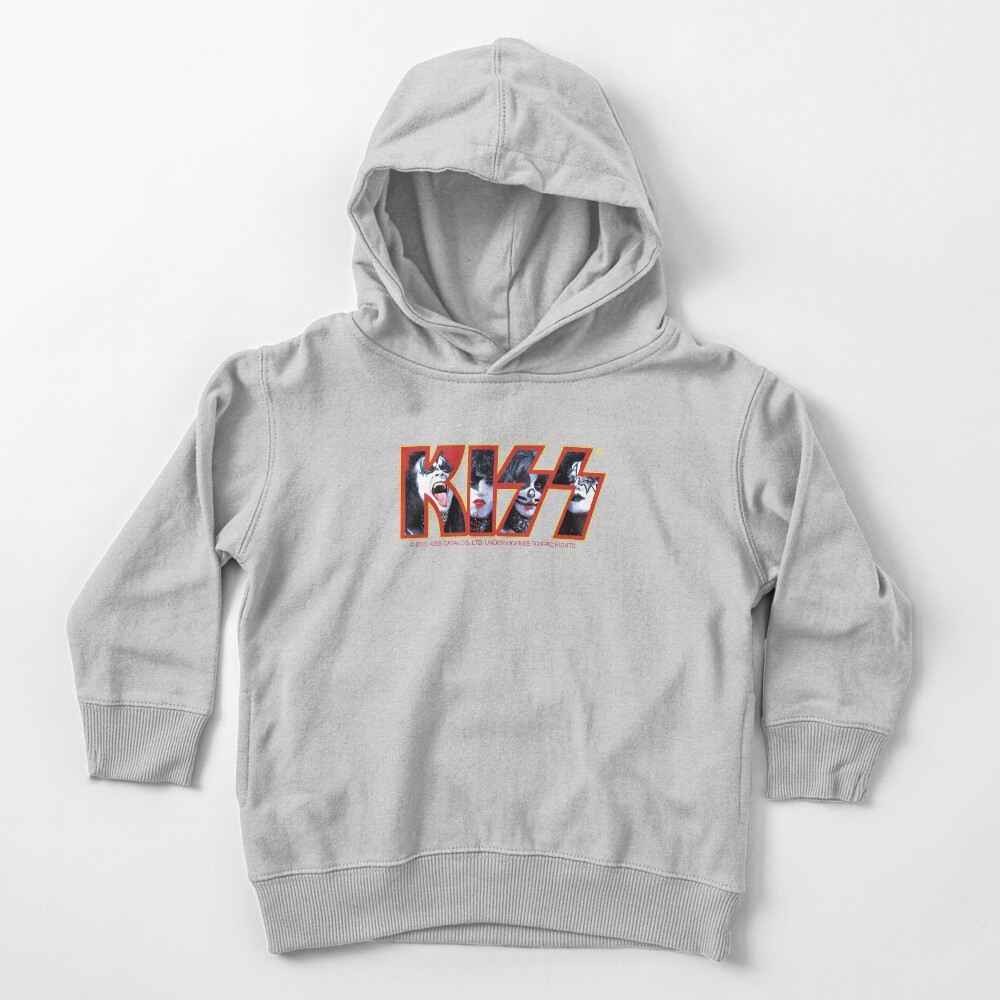 KISS Vintage Band Design Toddler Pullover Hoodie