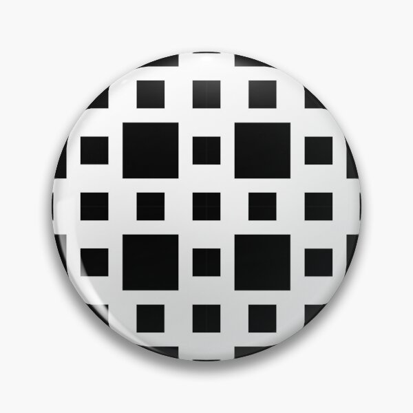 Item preview, black and white geometric pattern designed and sold by RueChiedza.