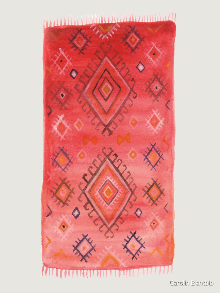Thumbnail 6 von 6, Premium Oversized Pullover, Red moroccan Rug designt und verkauft von CarolinBentbib.