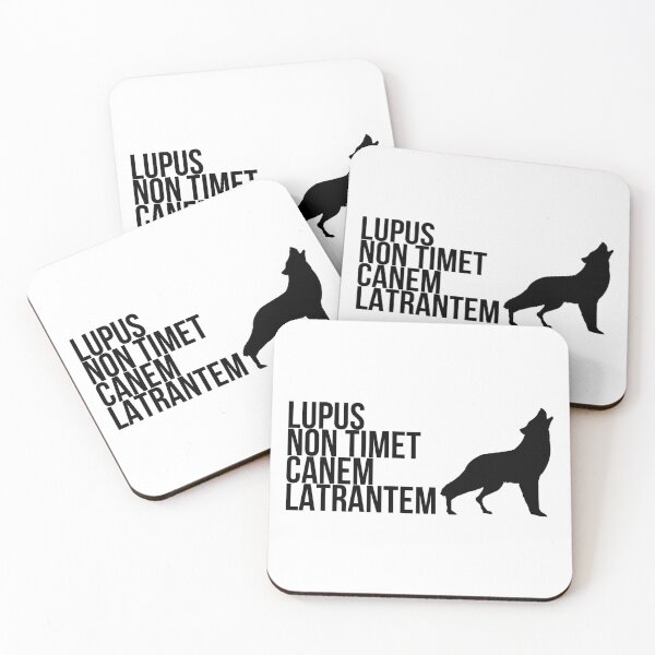 Item preview, Lupus Non Timet Canem Latrantem designed and sold by StillInBeta.