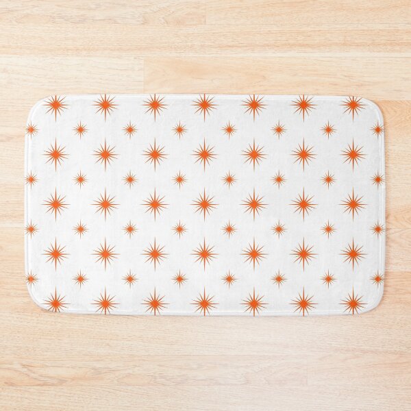 Item preview, Orange Starburst Mid Century Modern Pattern designed and sold by Orchard Berry.