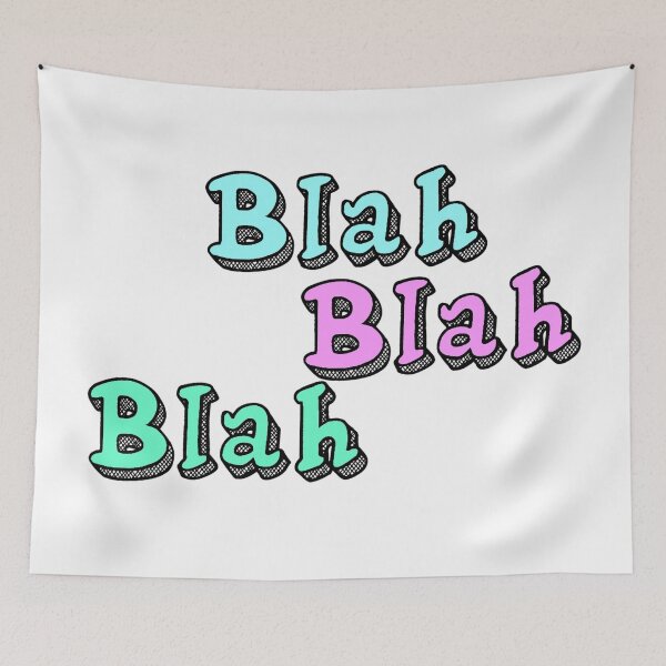 Item preview, Blah Blah Blah designed and sold by Storexe.