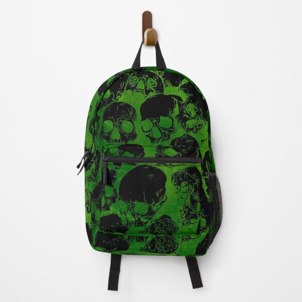 Item preview, Green grunge skull stack. designed and sold by DotorEaon.