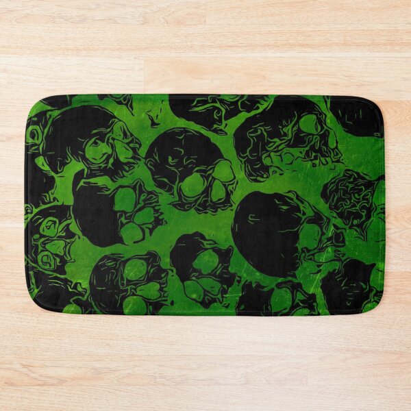 Item preview, Green grunge skull stack. designed and sold by DotorEaon.