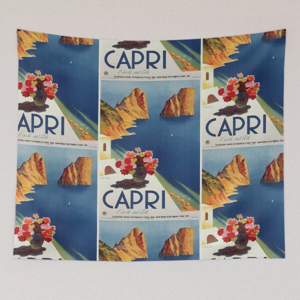 Item preview, Vintage Travel Poster: Capri, Italy [2] designed and sold by Vintage Vibes.