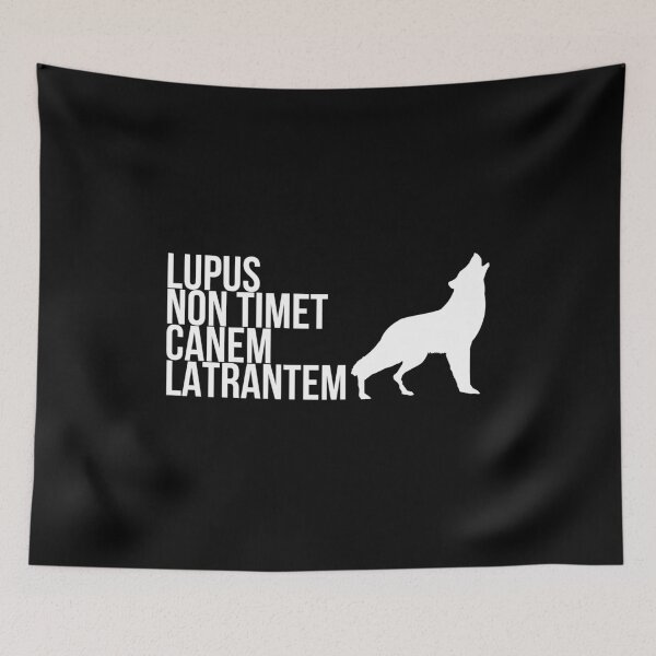 Item preview, Lupus Non Timet Canem Latrantem designed and sold by StillInBeta.