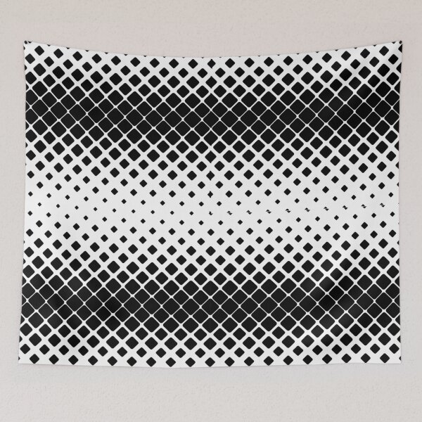 Item preview, black and white graphic pattern designed and sold by RueChiedza.