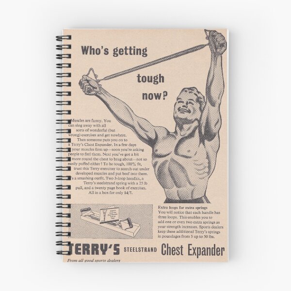 Item preview, Vintage 1950s Muscle Advert - UK Style designed and sold by AscotSteve.