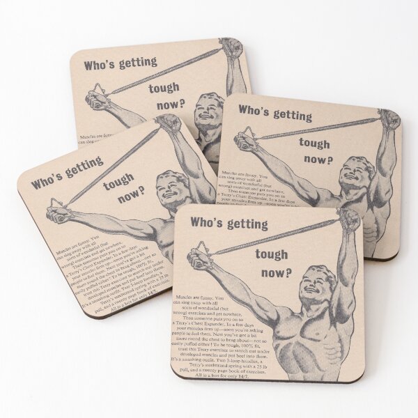 Item preview, Vintage 1950s Muscle Advert - UK Style designed and sold by AscotSteve.