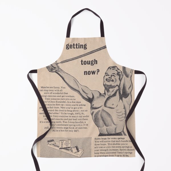Item preview, Vintage 1950s Muscle Advert - UK Style designed and sold by AscotSteve.