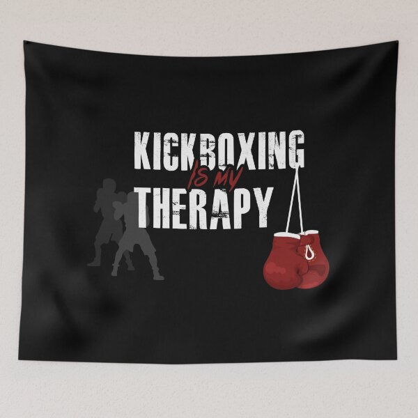 Item preview, Kick Boxing Is My Therapy designed and sold by youneszahrane.