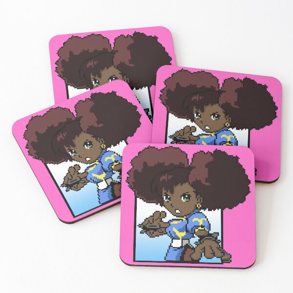 Item preview, Afro Kung Fu Sticker designed and sold by MonkeyLogick.