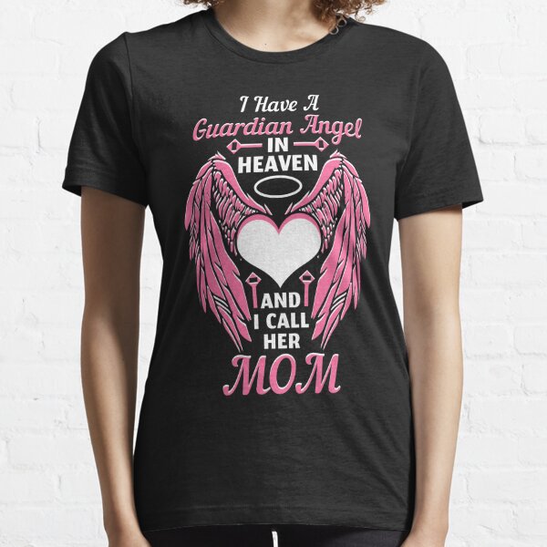 Angel Mom T Shirts Redbubble - guardian angel shirt roblox