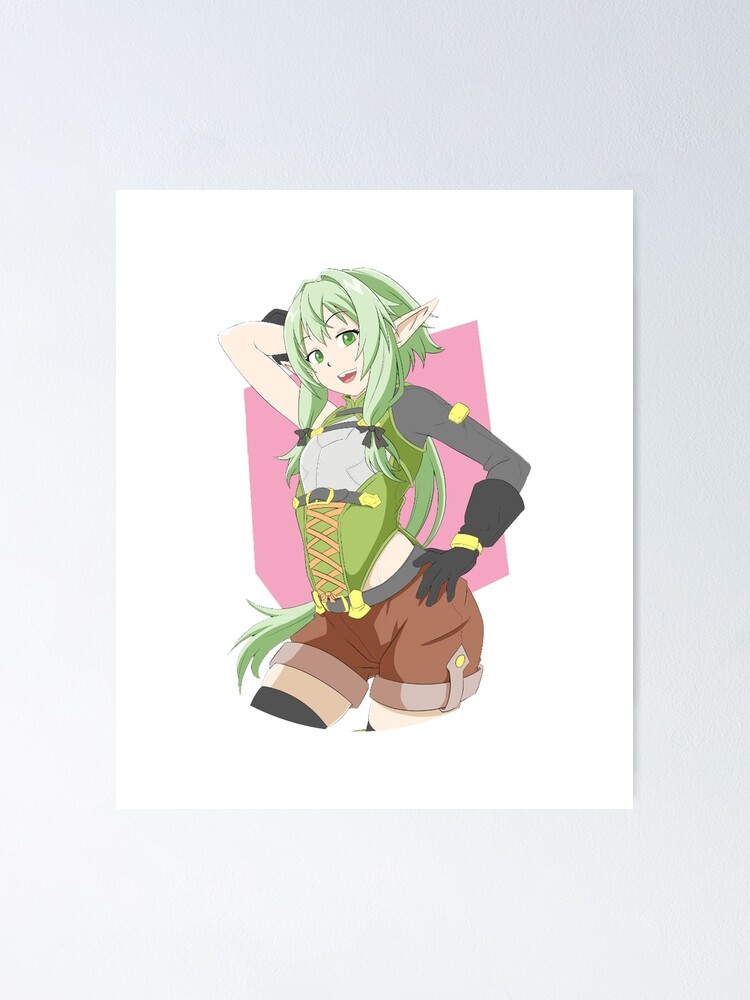 Goblin Slayer Guild Girl 3D Mouse Pad