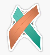 Letter X Sticker